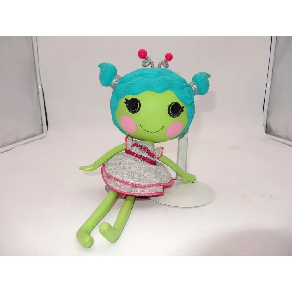 Lalaloopsy Alien Haley Galaxy Doll‎ With Green Skin Turquoise Pigtails Alien Pet